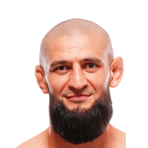 Khamzat Chimaev, head-and-shoulders portrait